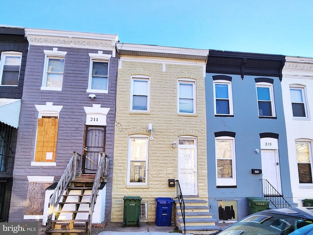 view of townhome / multi-family property