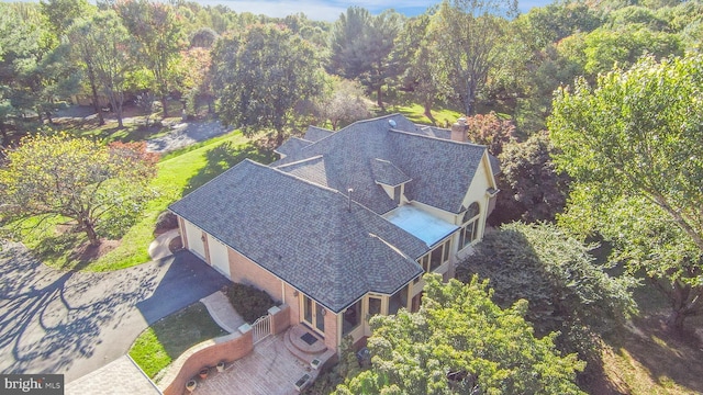 10928 Woodland Falls Dr, Great Falls, VA 22066 - aerial view of property and surrounding area