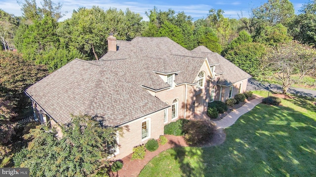 10928 Woodland Falls Dr, Great Falls, VA 22066 - aerial view of property and surrounding area