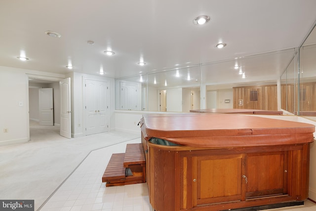 10928 Woodland Falls Dr, Great Falls, VA 22066 - bar with recessed lighting and baseboards