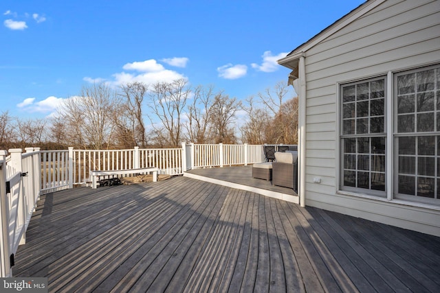 view of deck