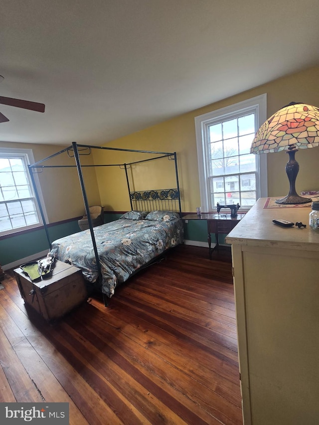229 N Linden Ave N Unit 1, Greencastle, PA 17225 - bedroom featuring wood-type flooring and baseboards