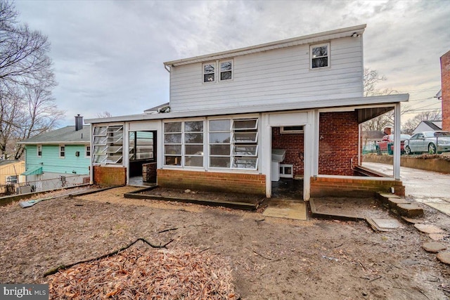 view of rear view of house