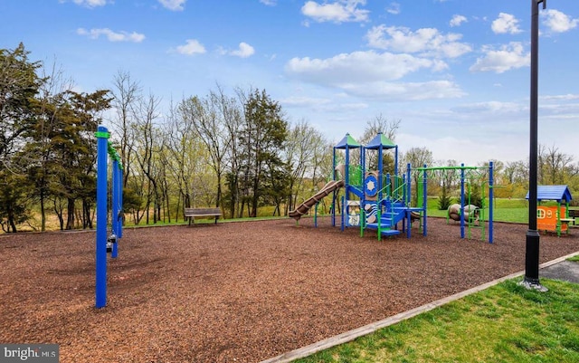 view of community playground