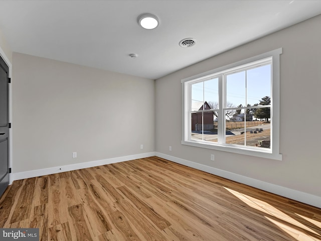 interior space featuring light hardwood / wood-style flooring