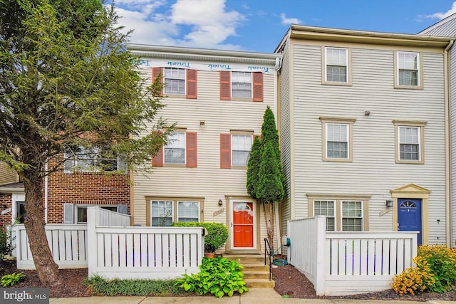 view of townhome / multi-family property