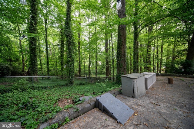 6510 Oakwood Dr, Falls Church, VA 22041 - view of yard featuring fence