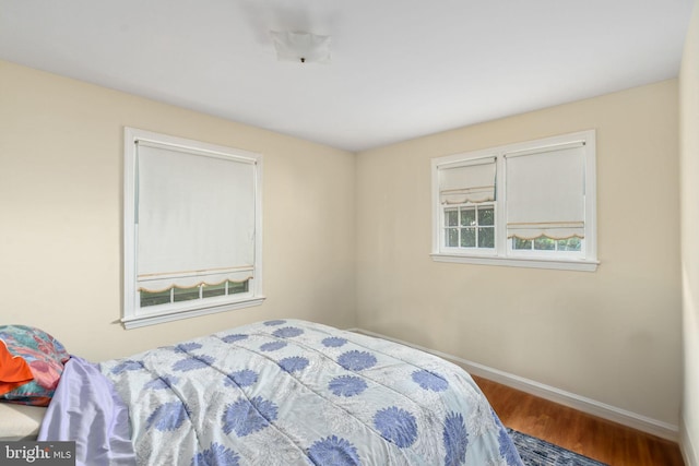 6510 Oakwood Dr, Falls Church, VA 22041 - bedroom with baseboards and wood finished floors