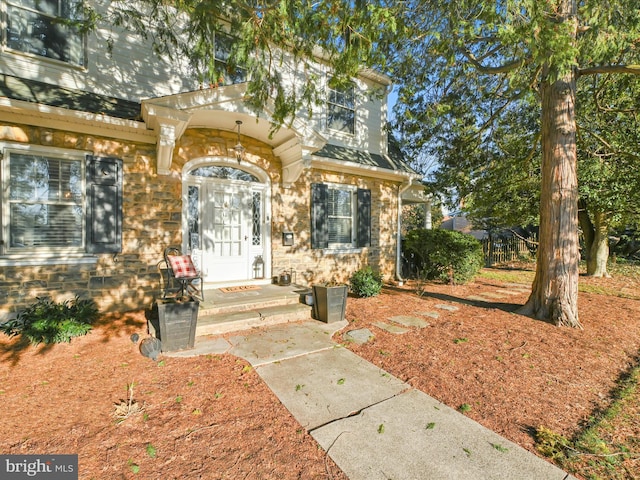 view of property entrance