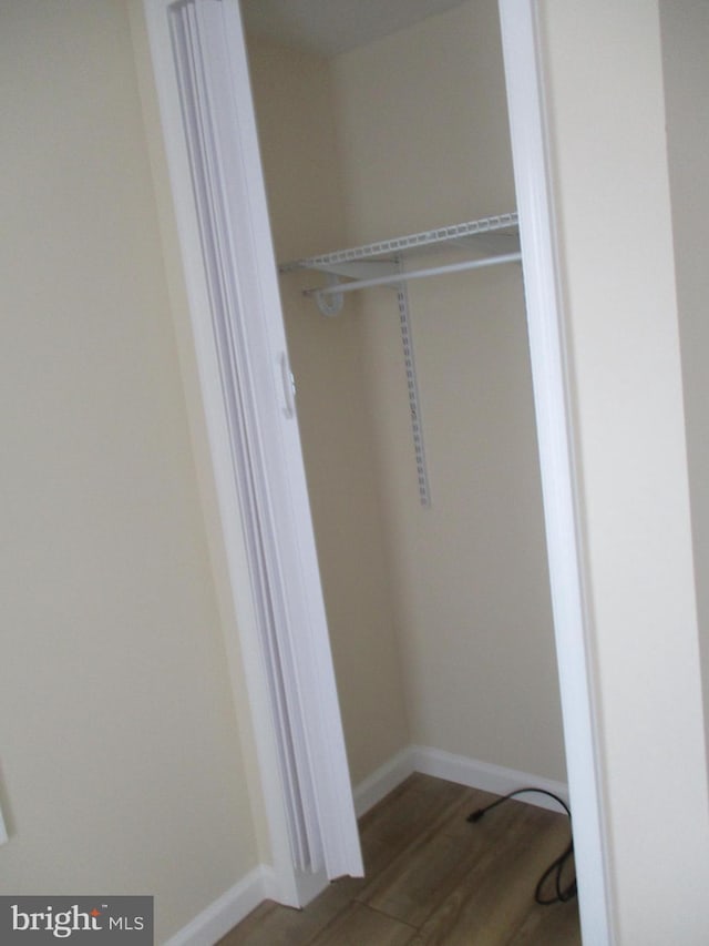 view of closet