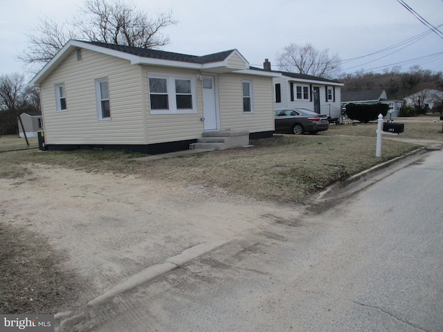 view of manufactured / mobile home