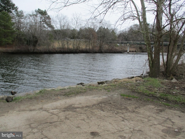 view of water feature