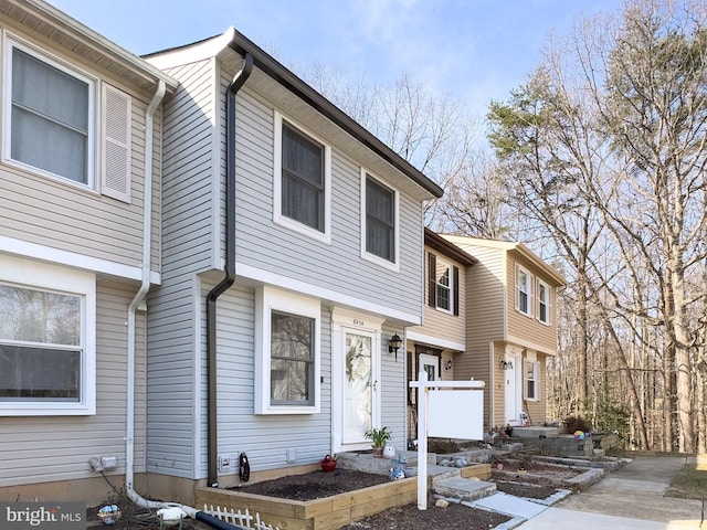 view of townhome / multi-family property