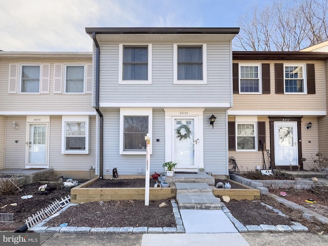 view of townhome / multi-family property