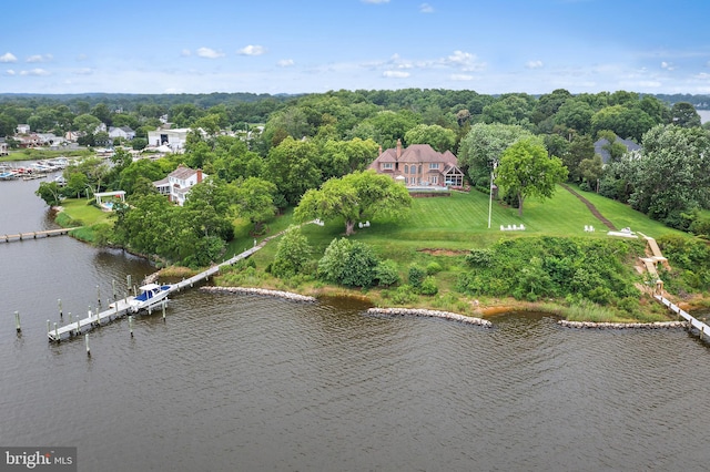 1556 Widows Mite Rd, Edgewater, MD 21037 - bird's eye view of a nearby body of water