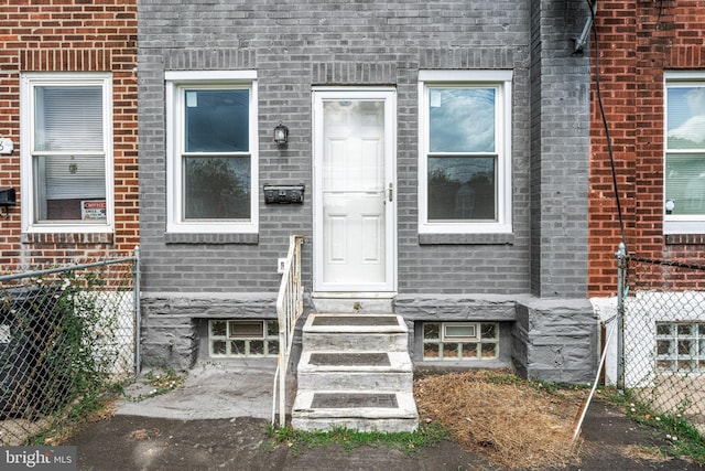 view of entrance to property