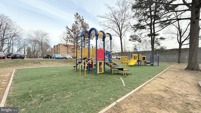 view of play area