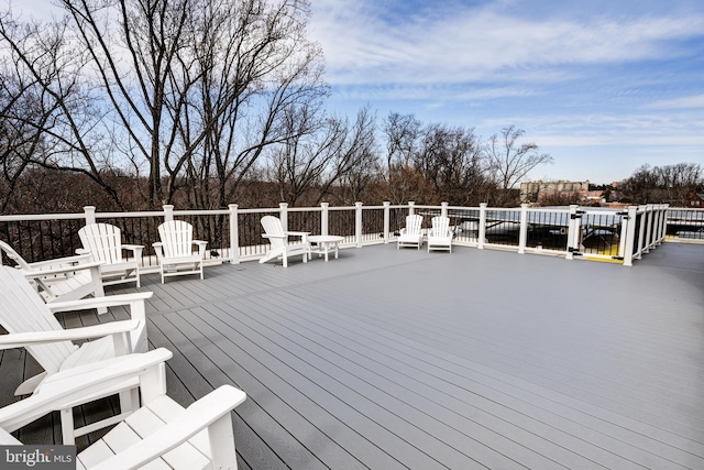 view of deck