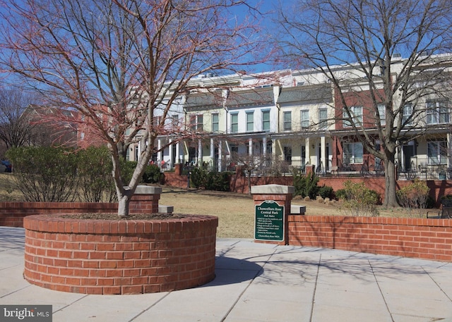 view of community with a residential view