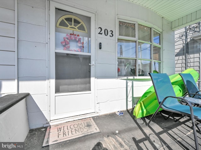 view of property entrance