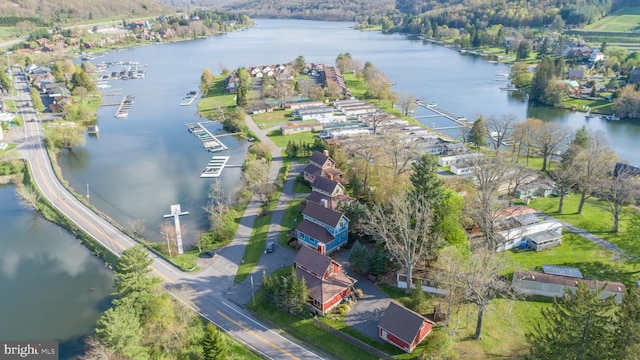 6 Walton Way, Mc Henry, MD 21541 - aerial overview of property's location with a large body of water