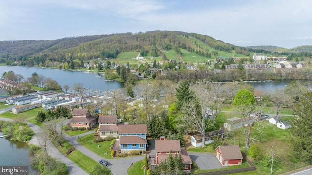 6 Walton Way, Mc Henry, MD 21541 - aerial view of property's location with a large body of water and nearby suburban area