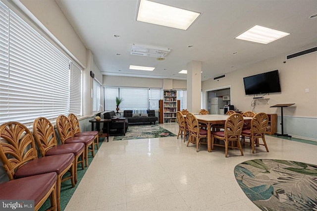 interior space featuring plenty of natural light