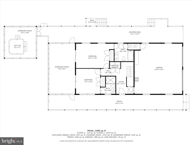 606 Rocky Branch Rd, Baker, WV 26801 - view of layout