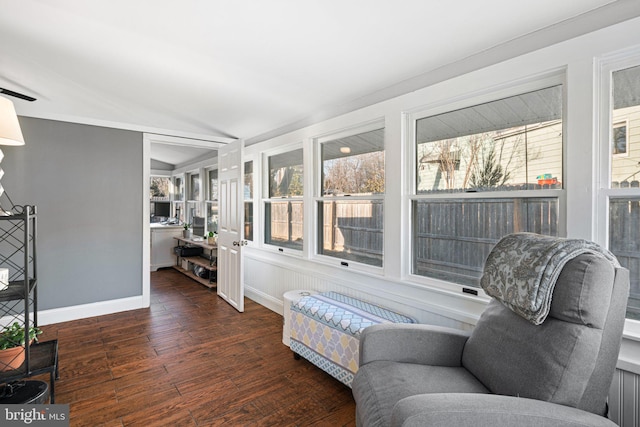 sunroom featuring plenty of natural light