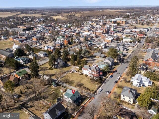402 S Samuel St, Charles Town, WV 25414 - aerial view of property's location with nearby suburban area