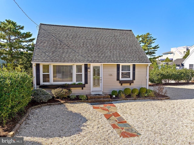 view of bungalow-style home