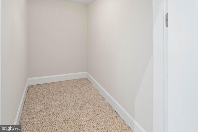 interior space with baseboards