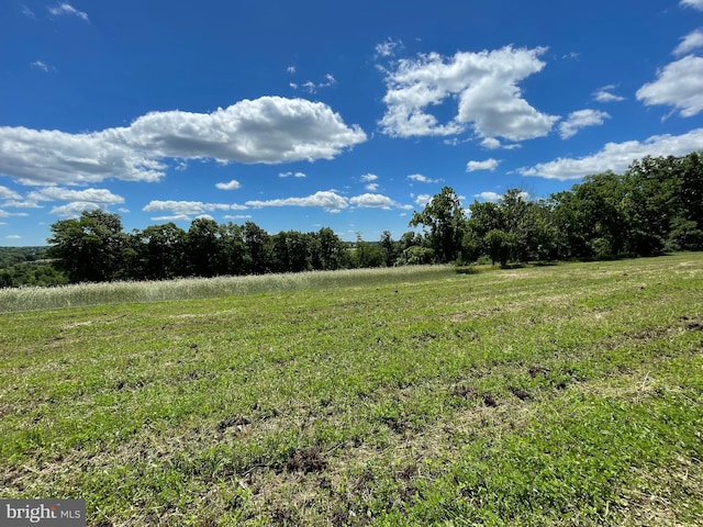 view of nature featuring a rural view