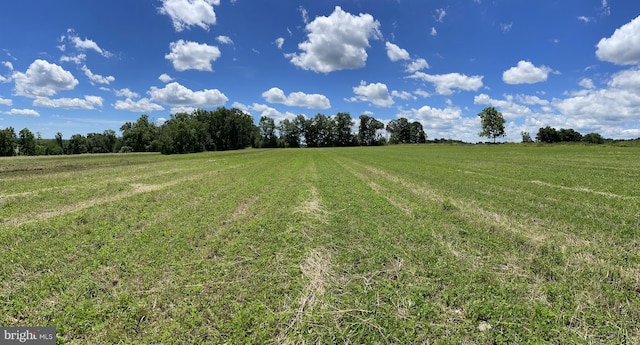 view of landscape with a rural view