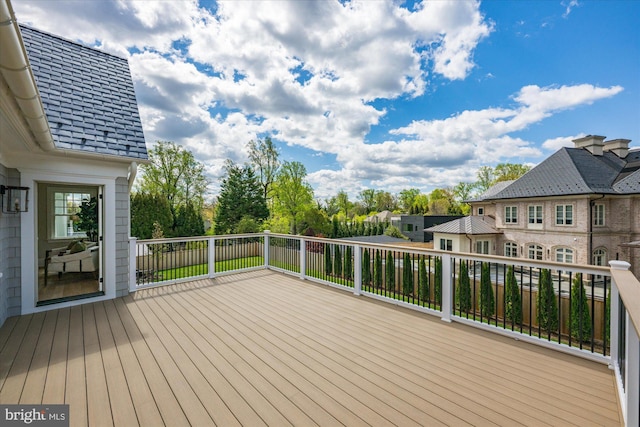 5408 Moorland Ln, Bethesda, MD 20814 - view of deck