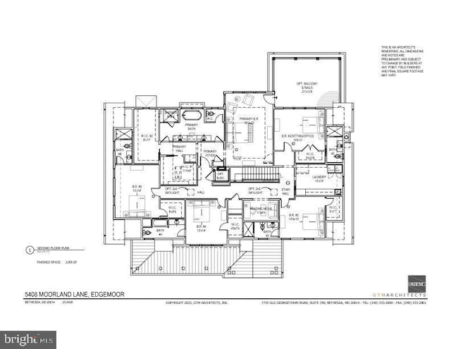 5408 Moorland Ln, Bethesda, MD 20814 - home floor plan