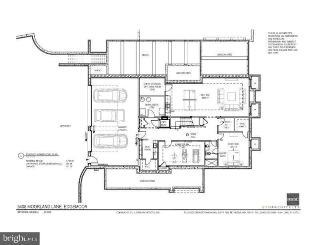 5408 Moorland Ln, Bethesda, MD 20814 - property floor plan