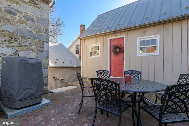 view of patio / terrace featuring outdoor dining area