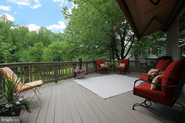 15516 Wigeon Way, Woodbridge, VA 22191 - view of wooden deck