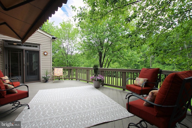 15516 Wigeon Way, Woodbridge, VA 22191 - view of wooden terrace