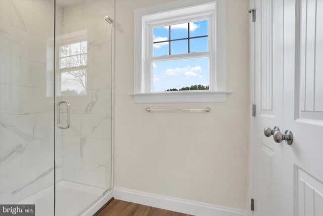 157 Eli Dr, York, PA 17404 - doorway with baseboards and wood finished floors
