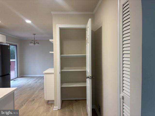 view of closet