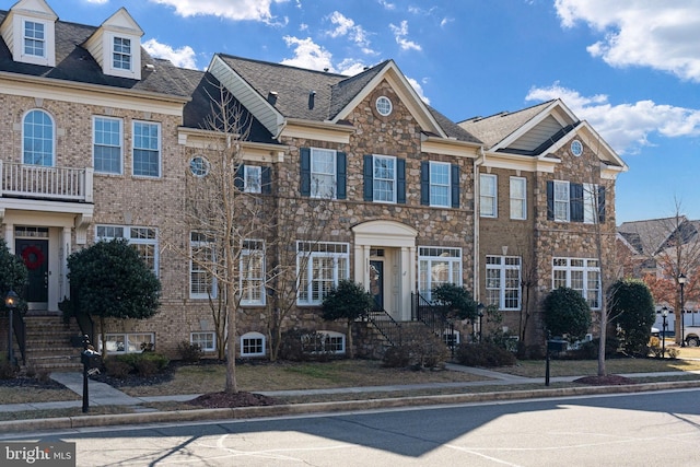 view of townhome / multi-family property