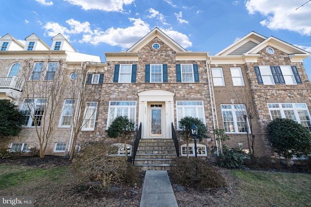 view of townhome / multi-family property