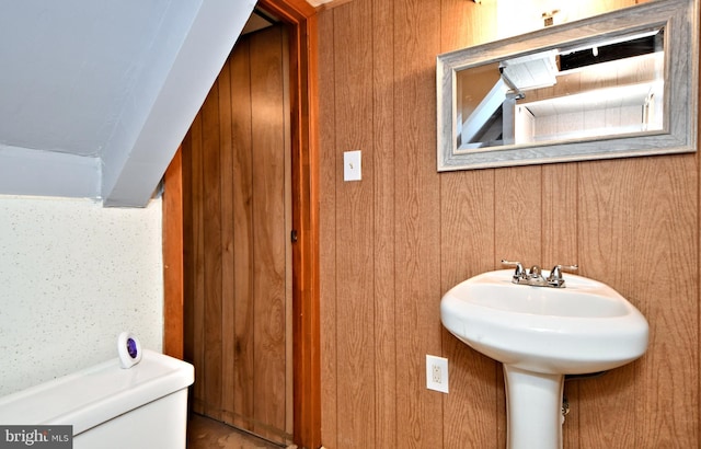 bathroom with toilet