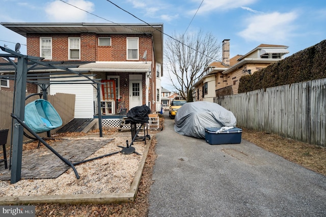 view of rear view of house