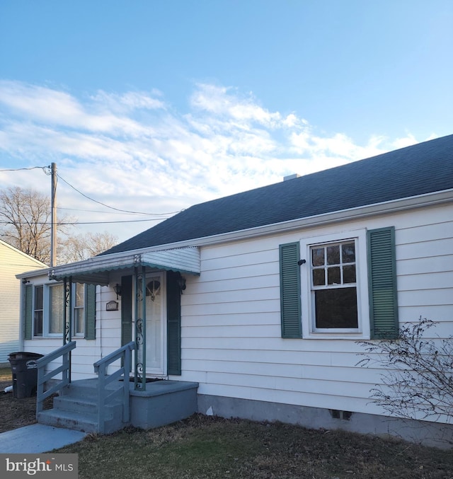 view of front of house