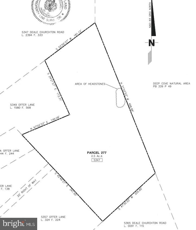 5347 Offer Ln, Churchton MD, 20733 land for sale