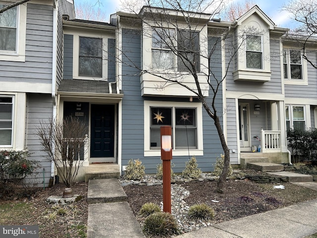 view of townhome / multi-family property