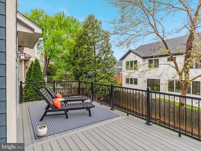 view of deck